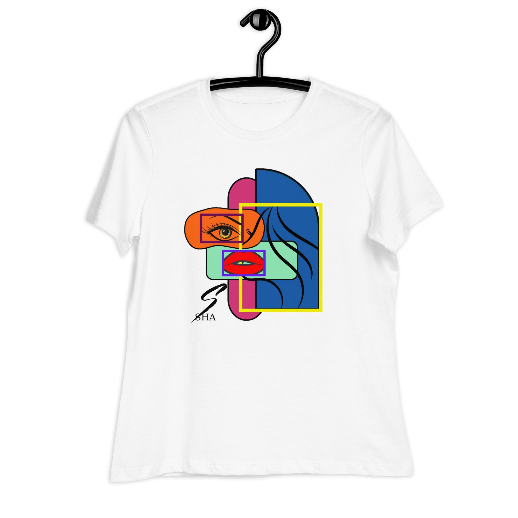 art woman-Women's Relaxed T-Shirt